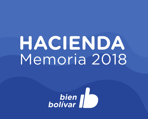 Hacienda, Memoria 2018