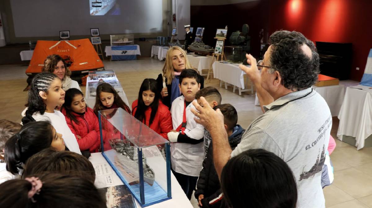 COMENZÓ LA MUESTRA DEL MUSEO ITINERANTE “EL CRUCERO GENERAL BELGRANO VIVE”