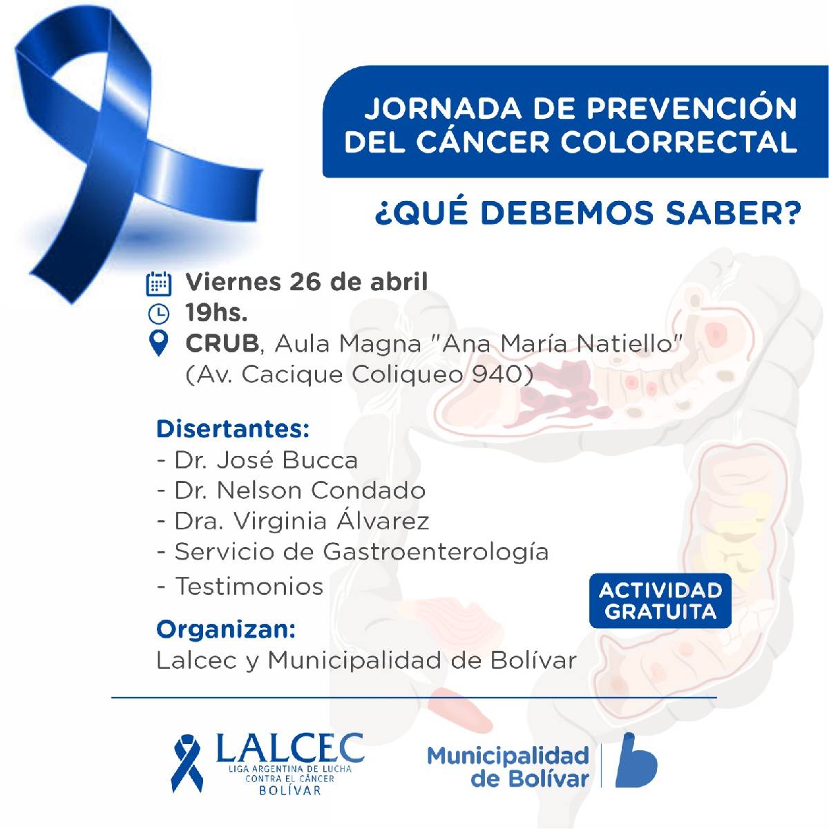 Jornada prevencion cancer colorrectal