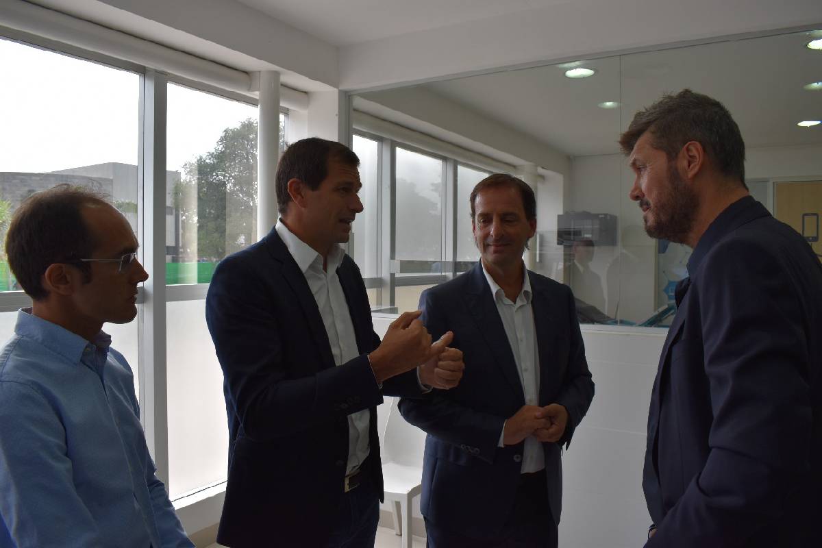 PISANO, BUCCA Y TINELLI RECORRIERON JUNTOS ESCOBAR