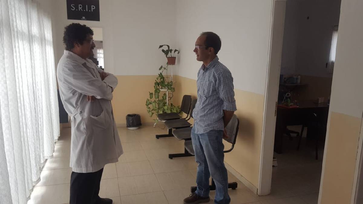 EL INTENDENTE PISANO VISITÓ PIROVANO