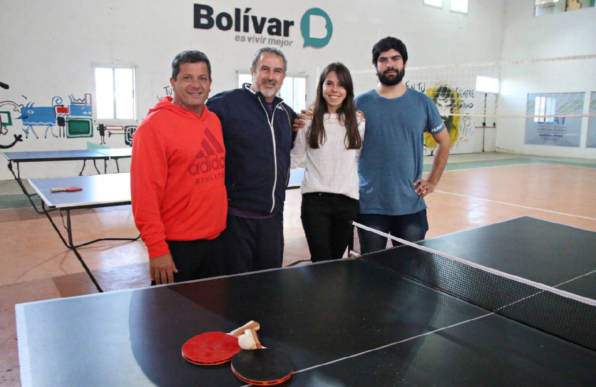 SE PRESENTÓ LA ESCUELA DE INICIACIÓN DEPORTIVA DE TENIS DE MESA