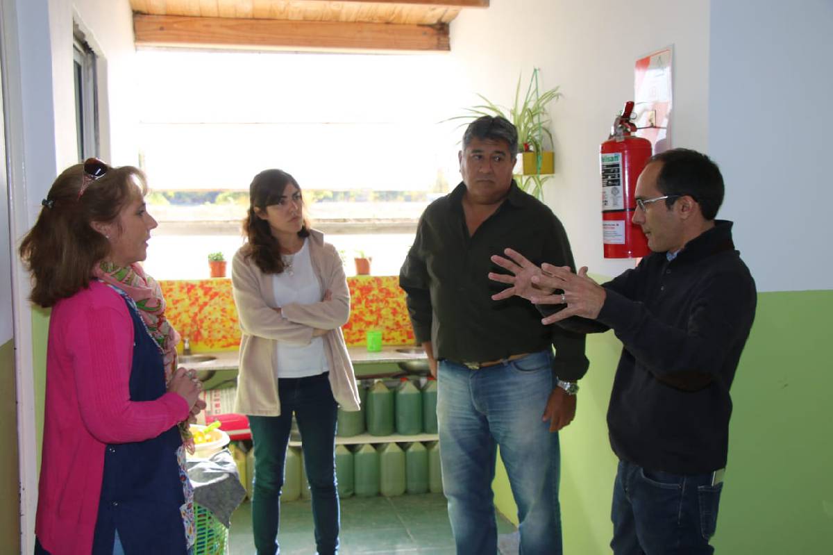 EL INTENDENTE PISANO RECORRIÓ EL JARDÍN N°911