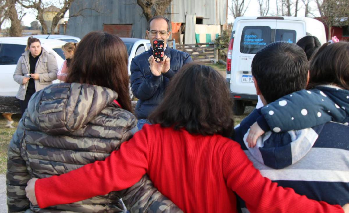 EL INTENDENTE PISANO VISITÓ PIROVANO