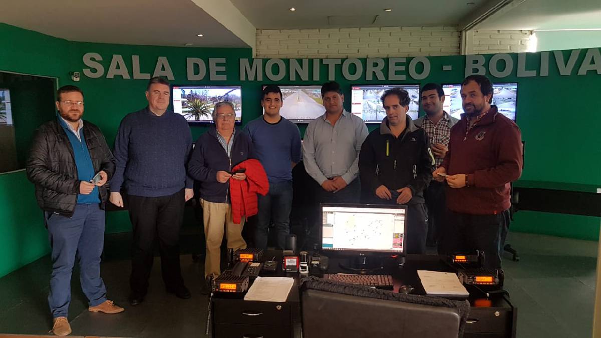 LA CÁMARA COMERCIAL VISITÓ EL CENTRO DE MONITOREO