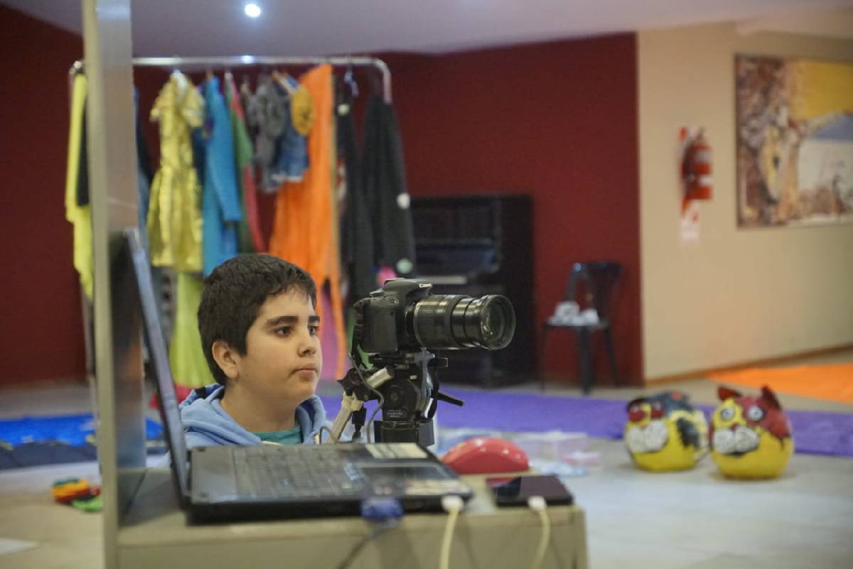 SE REALIZÓ UN TALLER DE ANIMACIÓN EN EL CINE AVENIDA
