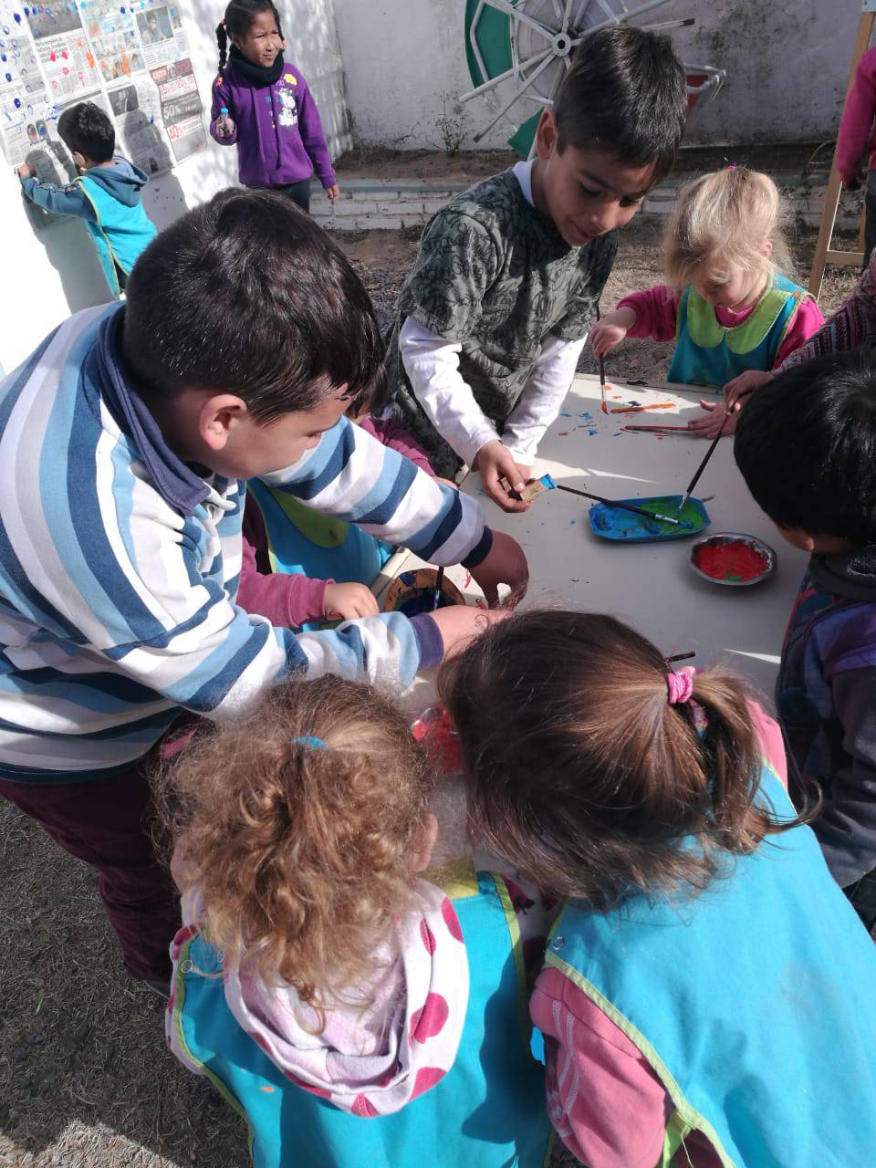 LOS CAI VISITARON EL JARDÍN ALICIA M. DE JUSTO