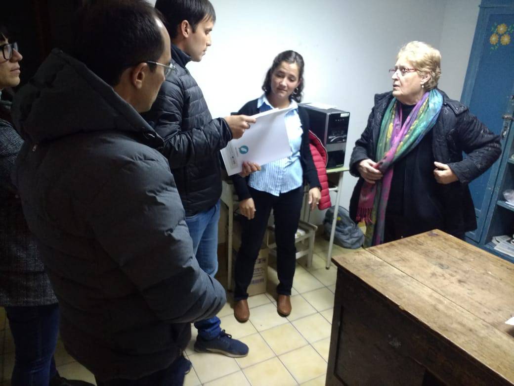 EL INTENDENTE PISANO VISITÓ INSTITUCIONES EN PIROVANO