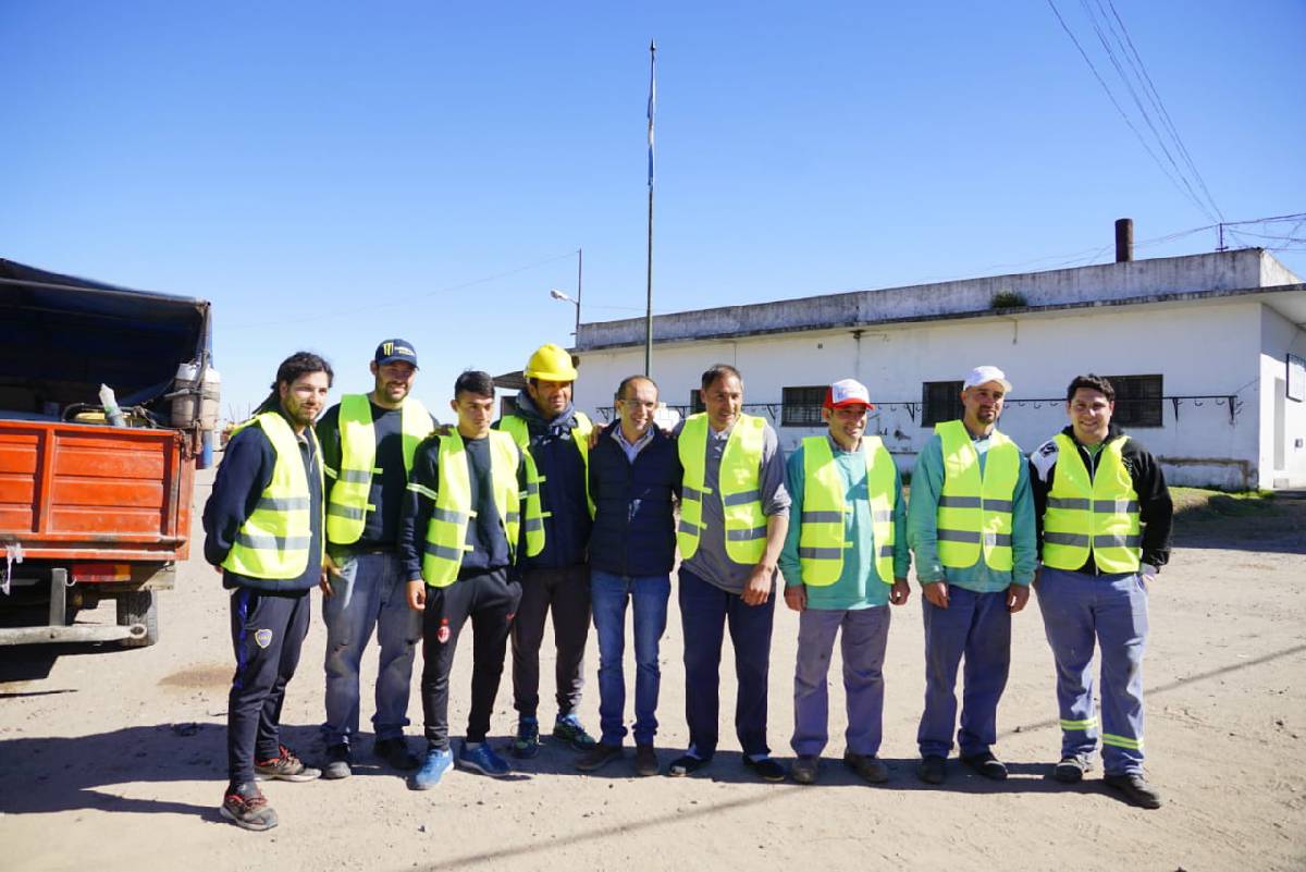 PISANO : “SE TRATA DE CUIDAR A QUIENES TODOS LOS DÍAS CON SU TRABAJO CUIDAN DE ESTA HERMOSA CIUDAD”