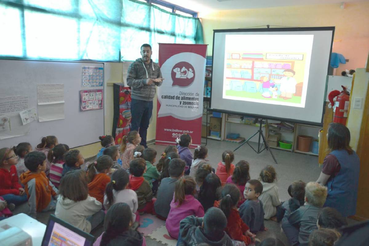 COMENZARON LAS CHARLAS SOBRE TENENCIA RESPONSABLE EN LAS INSTITUCIONES EDUCATIVAS