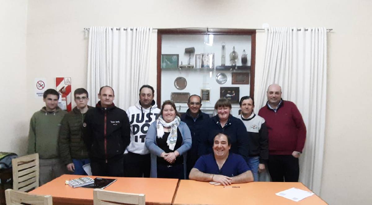 EL INTENDENTE PISANO VISITÓ EL RADIO CLUB