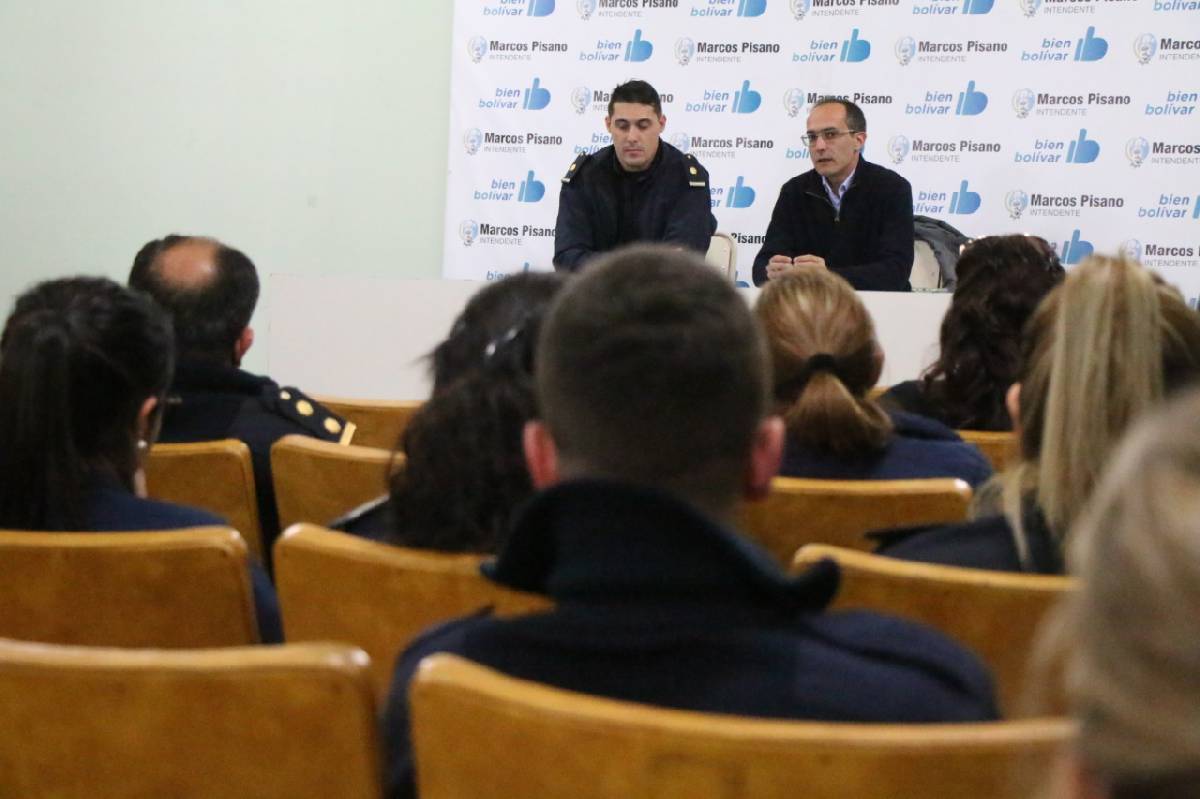 EL INTENDENTE PISANO CONTINUA LAS GESTIONES PARA QUE BOLÍVAR CUENTE CON UN MÉDICO DE POLICÍA