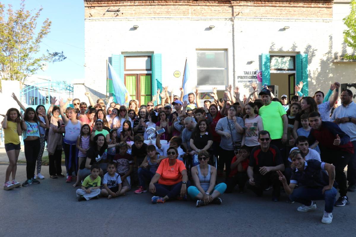 EL TALLER PROTEGIDO DE URDAMPILLETA CELEBRÓ SU SEGUNDO ANIVERSARIO