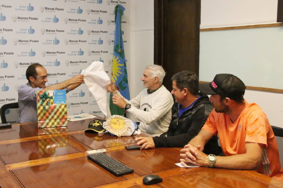 PISANO RECIBIÓ AL EX COMANDANTE TIBALDI