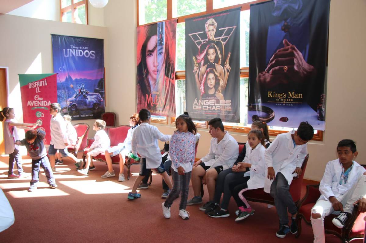 LA E.E.E N°502 VISITÓ EL CINE AVENIDA