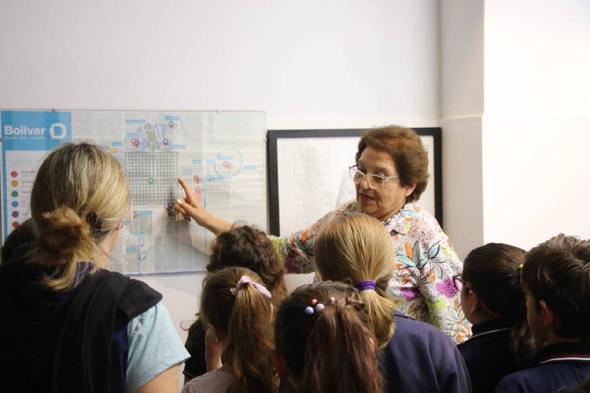 LA INTENDENTA NATIELLO RECIBIÓ A ESTUDIANTES DEL INSTITUTO JESÚS SACRAMENTADO