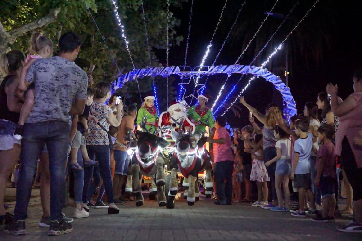 LLEGA PAPÁ NOÉL A BOLÍVAR 