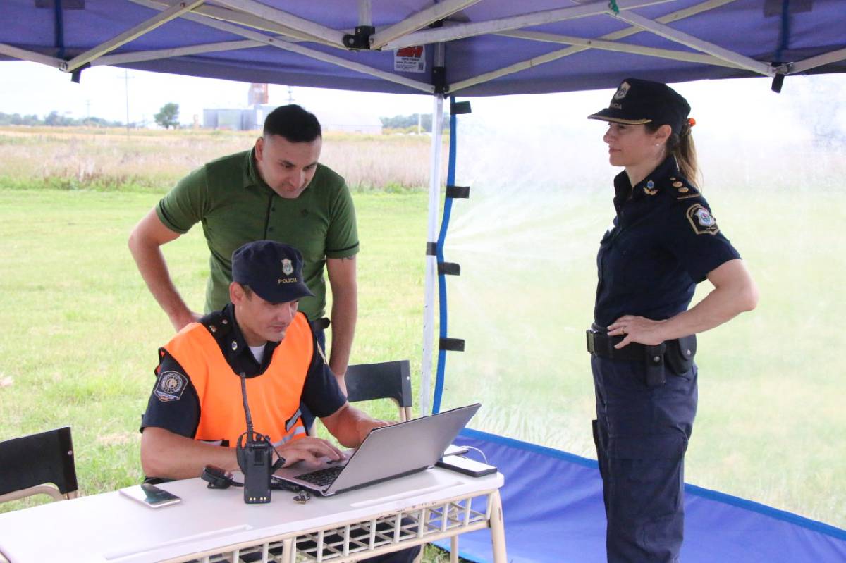 LA AGENCIA MUNICIPAL DE SEGURIDAD VIAL ACOMPAÑÓ EL OPERATIVO DE PREVENCIÓN DE LA JEFATURA DISTRITAL