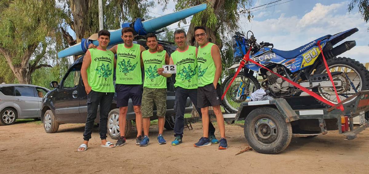 DEPORTISTAS LOCALES PARTICIPARON DEL PENTATLÓN DE GENERAL VILLEGAS