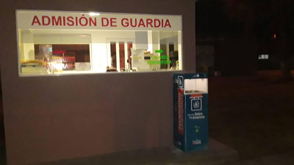 SE INSTALÓ UN MÓDULO DE DESINFECCIÓN EN EL HOSPITAL M. CAPREDONI