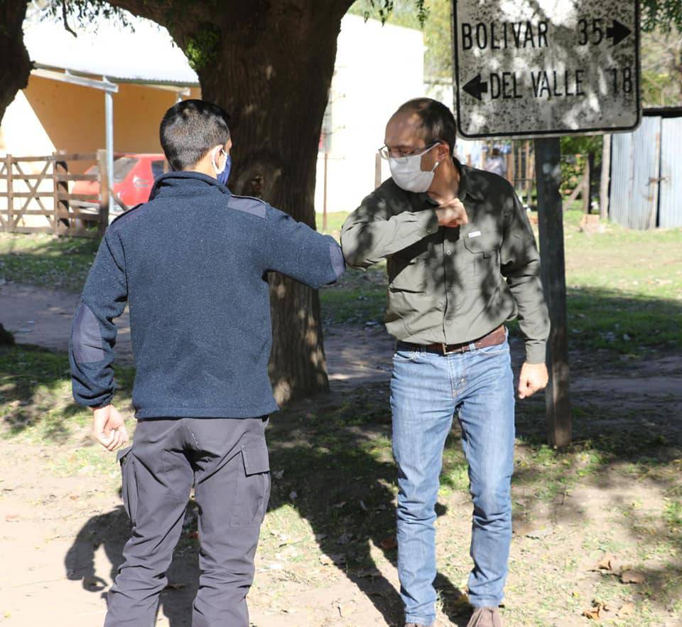 EL INTENDENTE PISANO RECORRIÓ HALE