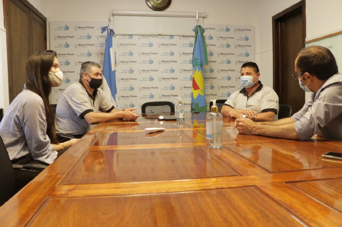 PISANO RECONOCIÓ A LOS AGENTES MUNICIPALES DE DEFENSA CIVIL