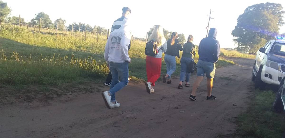 LA AGENCIA DE SEGURIDAD VIAL DESARTICULÓ UNA FIESTA CLANDESTINA