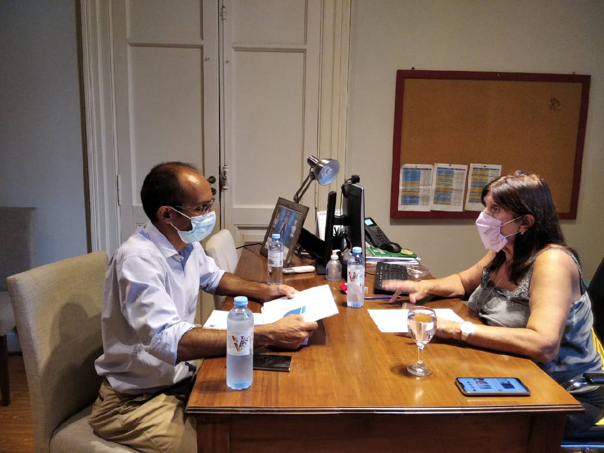 EL INTENDENTE PISANO REALIZÓ IMPORTANTES GESTIONES PARA BOLÍVAR