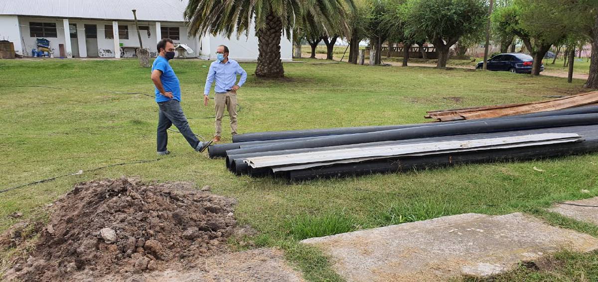 COMENZÓ LA OBRA PARA ABASTECER DE AGUA POTABLE A LA LOCALIDAD DE HALE