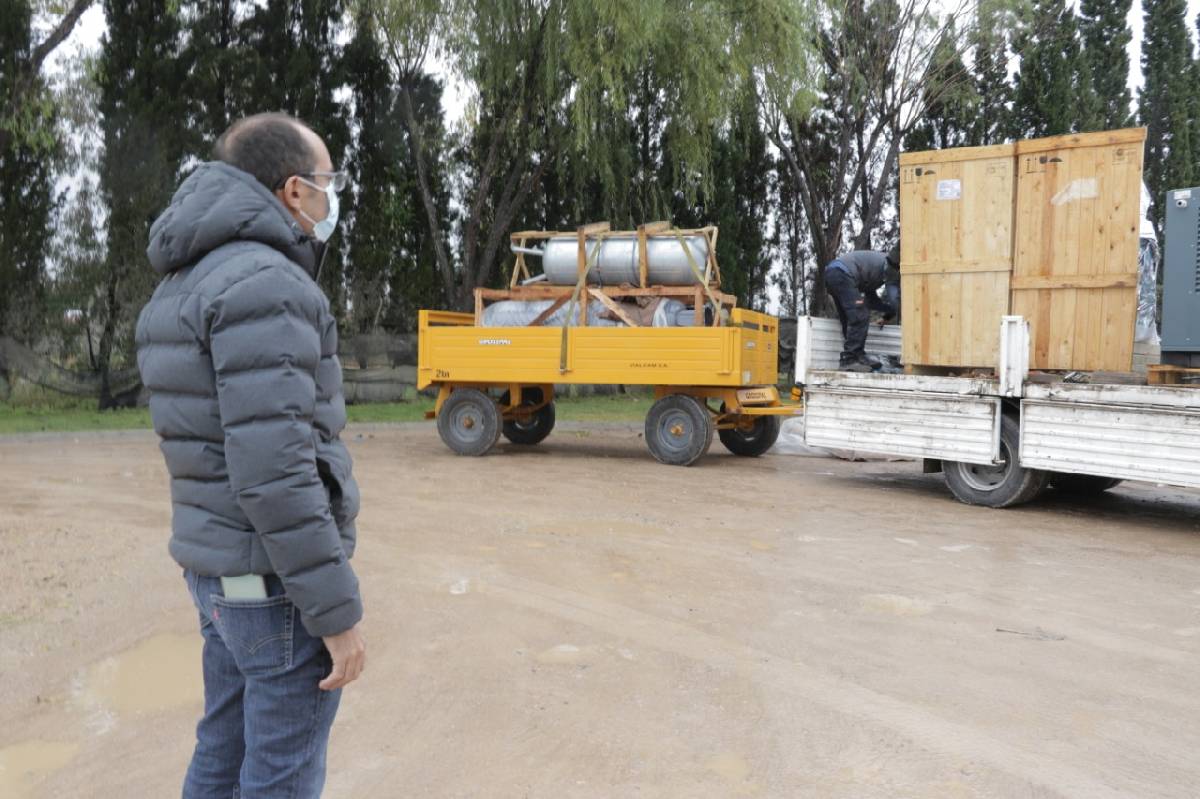 PISANO RECIBIÓ DOS NUEVAS PLANTAS DE OXÍGENO PARA EL HOSPITAL