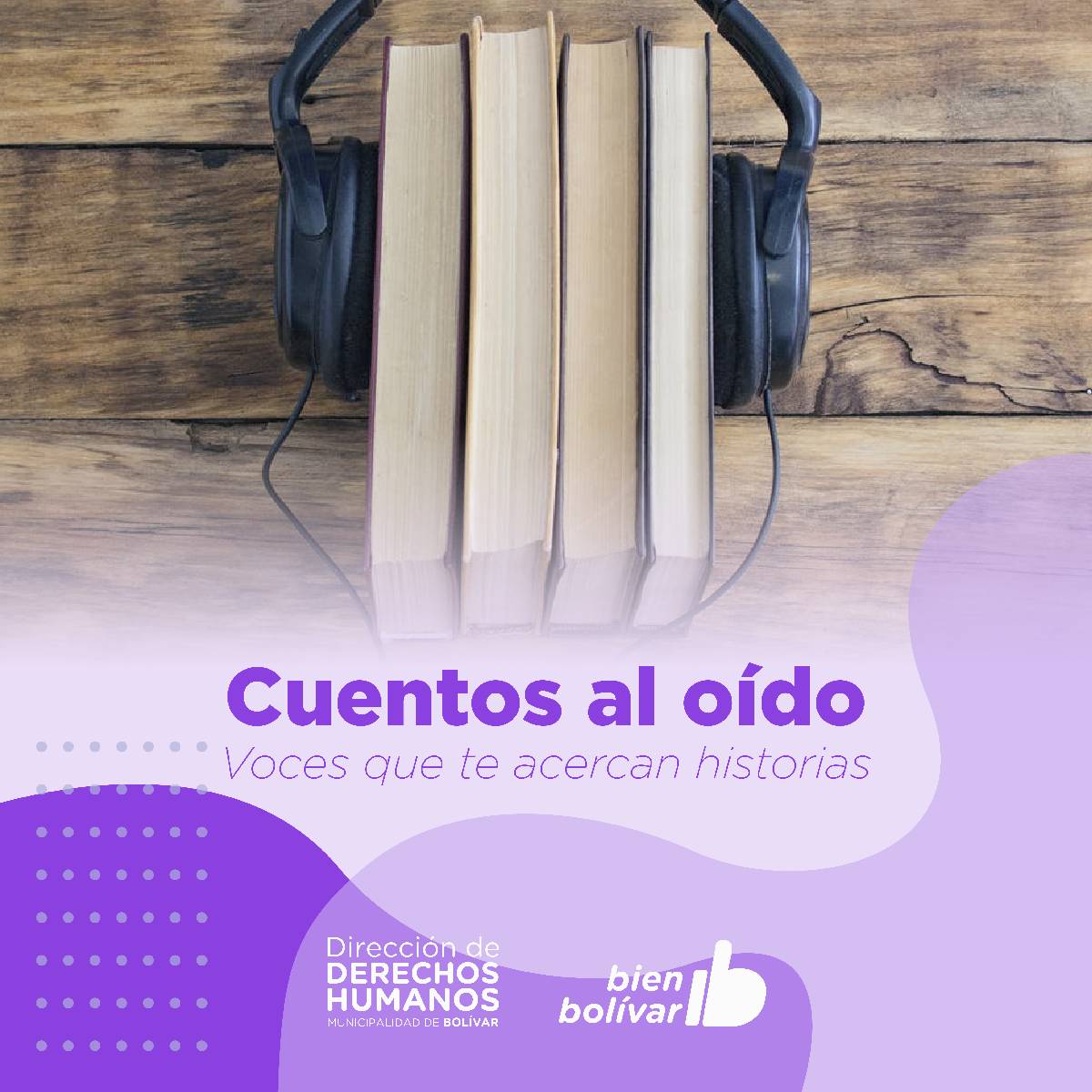 DERECHOS HUMANOS GRABÓ AUDIO CUENTOS CON VOCES BOLIVARENSES