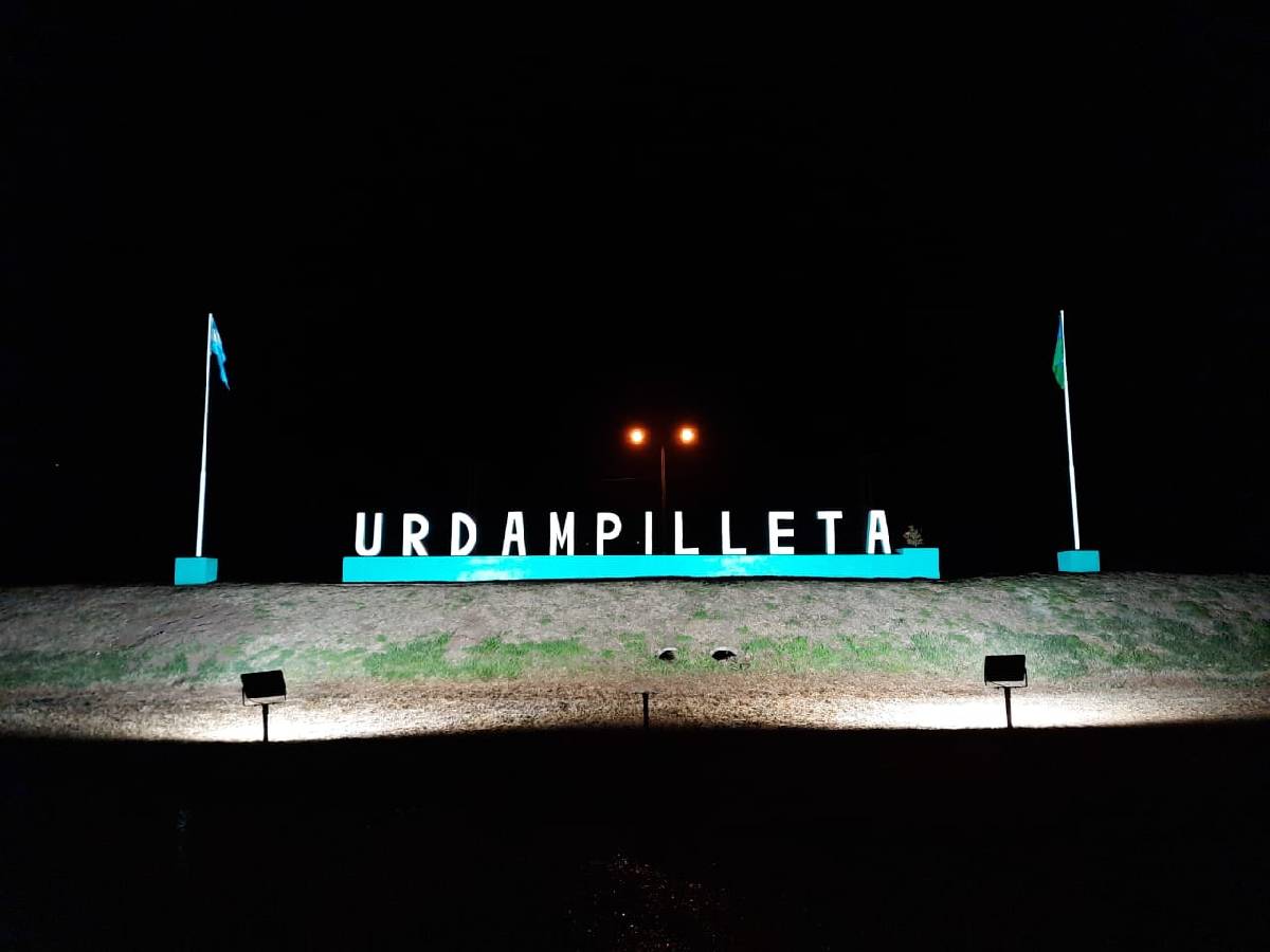 LA DELEGACIÓN MUNICIPAL DE URDAMPILLETA RENOVÓ EL ACCESO A LA LOCALIDAD