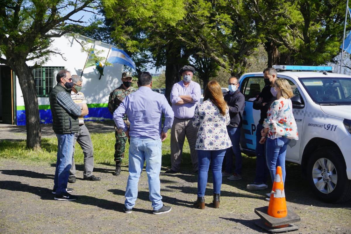 REUNIÓN DE TRABAJO EN EL CÓMANDO DE LA PATRULLA RURAL