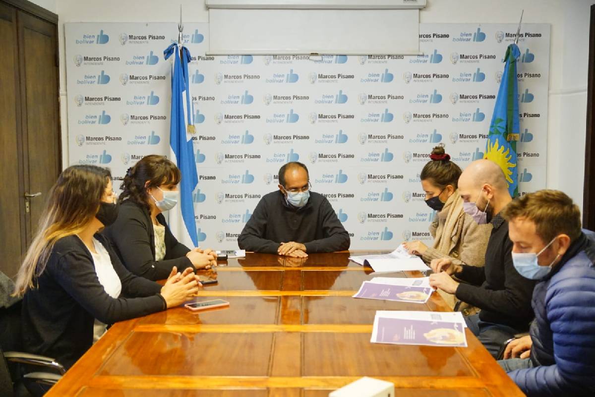 PISANO RECIBIÓ A LA COORDINADORA DEL PROGRAMA GENERAR