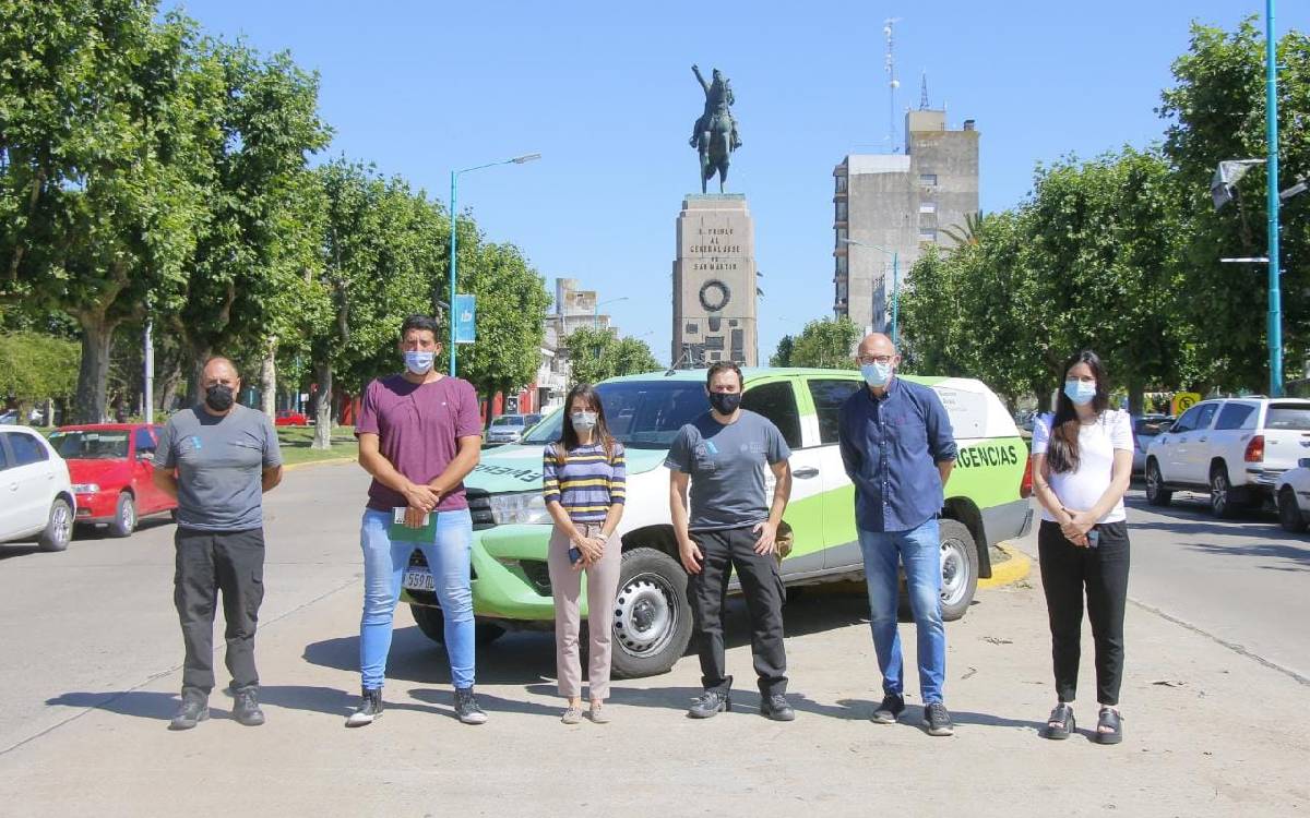 LA INTENDENTA INTERINA RODRÍGUEZ RECIBIÓAL DIRECTOR DE OPERACIONES Y ASISTENCIA  