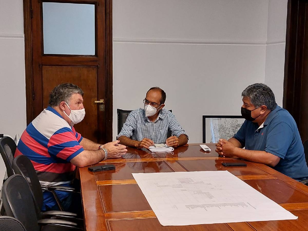 EL INTENDENTE PISANO RECIBIÓ A REPRESENTANTES DE LOS EX COMBATIENTES DE MALVINAS