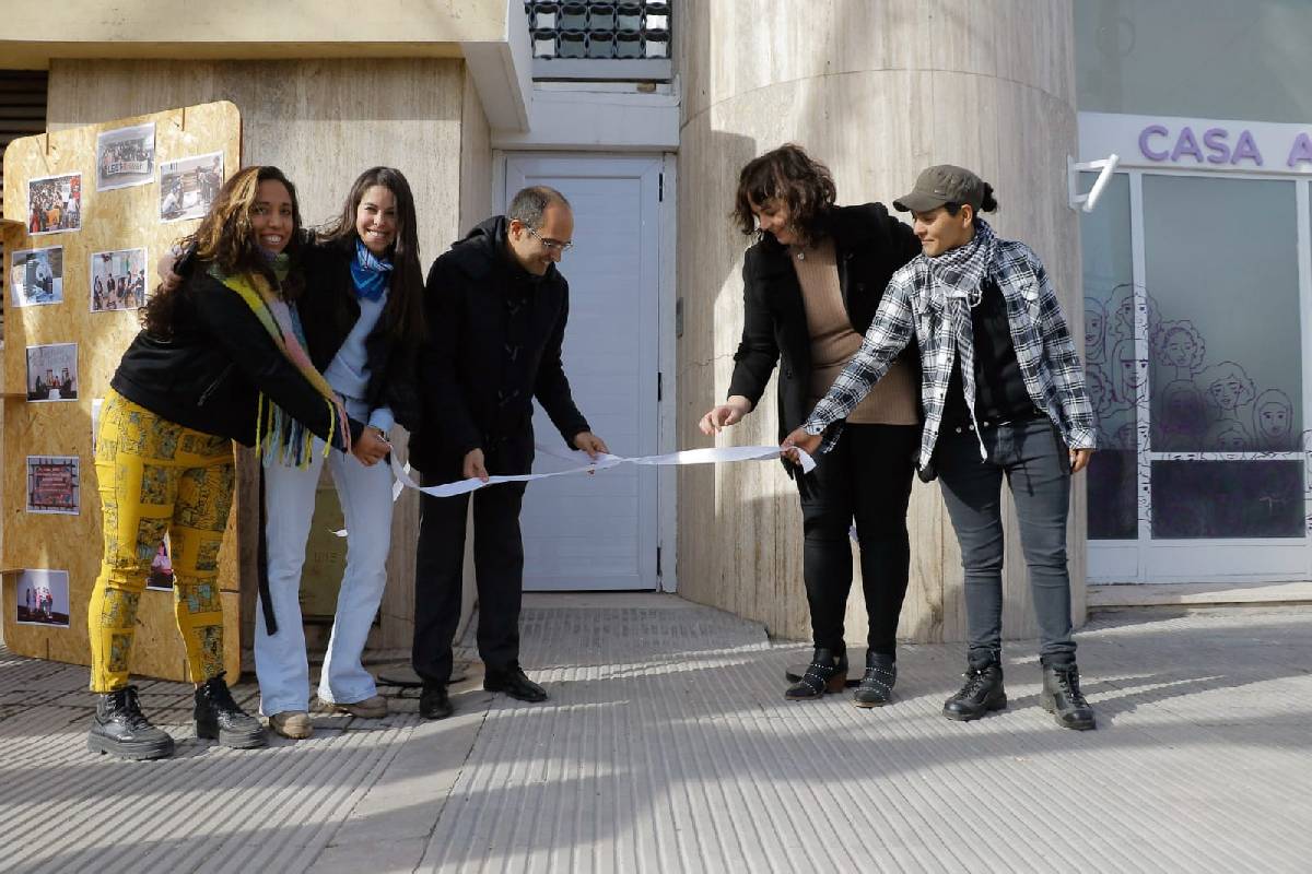 SE INAUGURÓ LA CASA ABIERTA PARA MUJERES Y COLECTIVO LGBTI