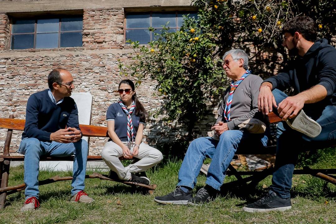 DÍA DEL SCOUT: EL INTENDENTE PISANO VISITÓ AL GRUPO SCOUT SAN CARLOS