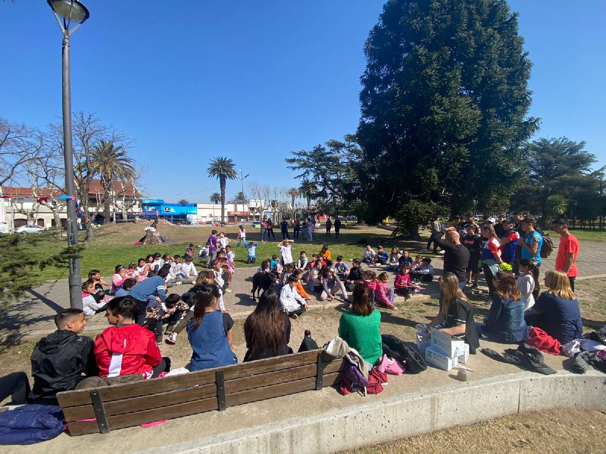 SE REALIZÓ UNA JORNADA DE PROMOCIÓN DE DERECHOS EN EL SKATE PARK