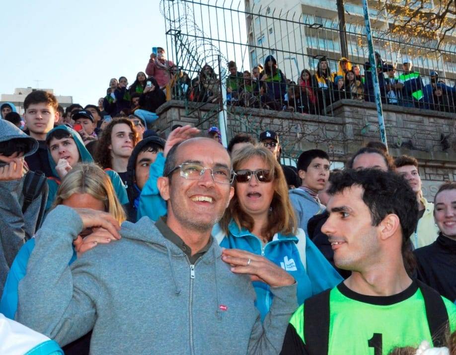 PISANO ACOMPAÑÓ LA APERTURA DE LAS FINALES DE LOS JUEGOS BONAERENSES 2022