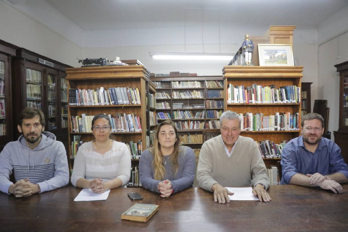 SE PRESENTARON LAS ACTIVIDADES DE LA SEMANA HOMENAJE AL BOLIVARENSE MARCELINO SOULÉ