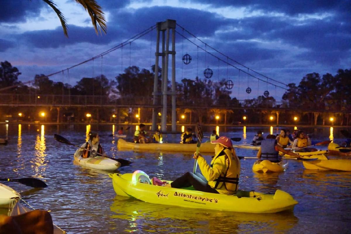 SE REALIZARÁ UNA REMADA NOCTURNA EN EL PARQUE LAS ACOLLARADAS