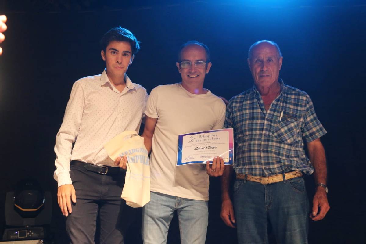 PISANO ACOMPAÑÓ UNA NUEVA EDICIÓN DE LA PLACEADA EN URDAMPILLETA