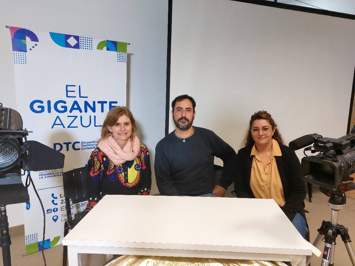 COMIENZA UN TALLER DE MEDIOS AUDIOVISUALES EN EL GIGANTE AZUL