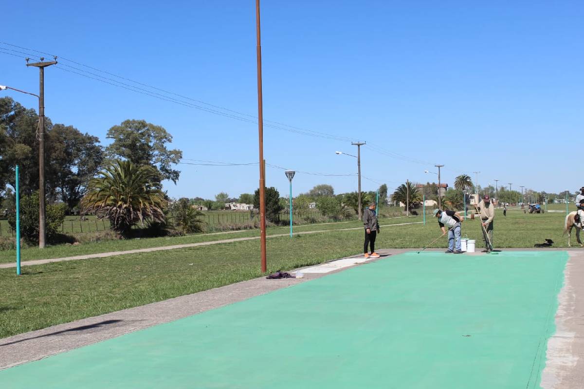 LA MUNICIPALIDAD REACONDICIONA LOS PLAYONES DEPORTIVOS EN DIFERENTES PUNTOS DE LA CIUDAD