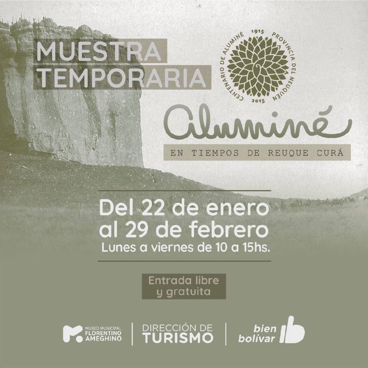 SE PUEDE VER EN EL MUSEO MUNICIPAL “ALUMINÉ EN TIEMPOS DE REUQUE CURÁ”