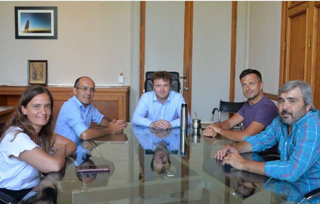 PISANO, BEORLEGUI Y BUCCA SE REUNIERON CON EL INTENDENTE WESNER