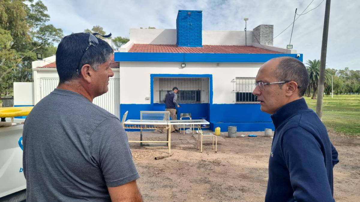 EL INTENDENTE PISANO RECORRIÓ LAS INSTALACIONES DE LA SEDE DE POLICÍA CIENTÍFICA EN BOLÍVAR