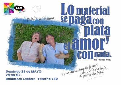 Lo material se paga con plata y el amor con nada