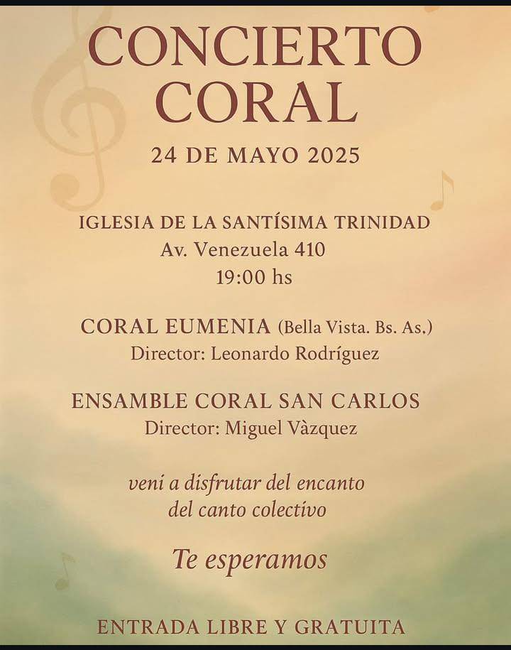 Concierto Coral